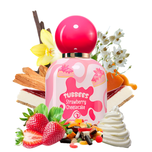 Grandeur - Tubbees Strawberry Cheesecake - 50ml - Eau De Parfum - Perfume Unisex-1
