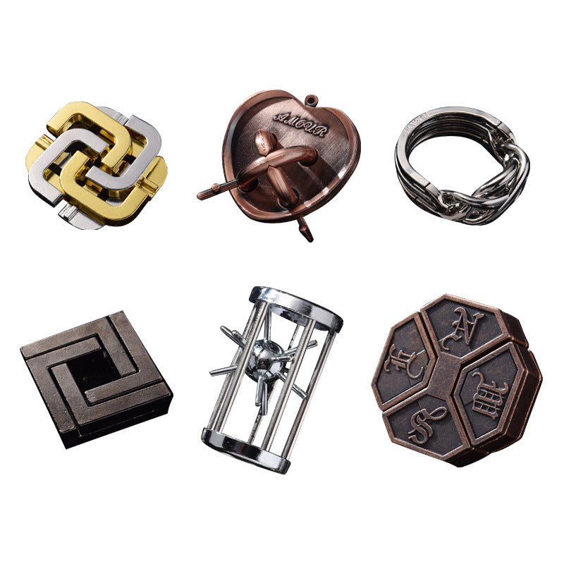 Puzzle Metálico Luban Lock - Juego de Alta Inteligencia