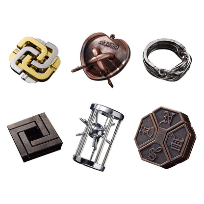 Puzzle Metálico Luban Lock - Juego de Alta Inteligencia
