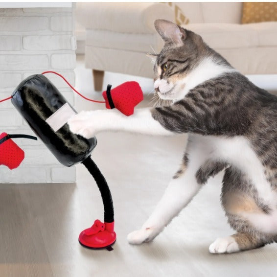 Saco de Boxeo Portátil para Gatos