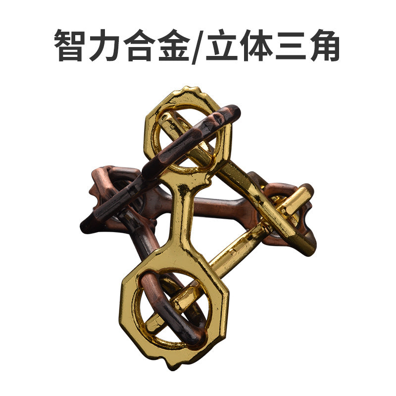 Puzzle Metálico Luban Lock - Juego de Alta Inteligencia