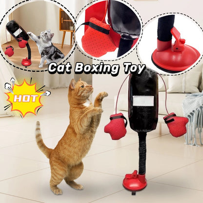 Saco de Boxeo Portátil para Gatos