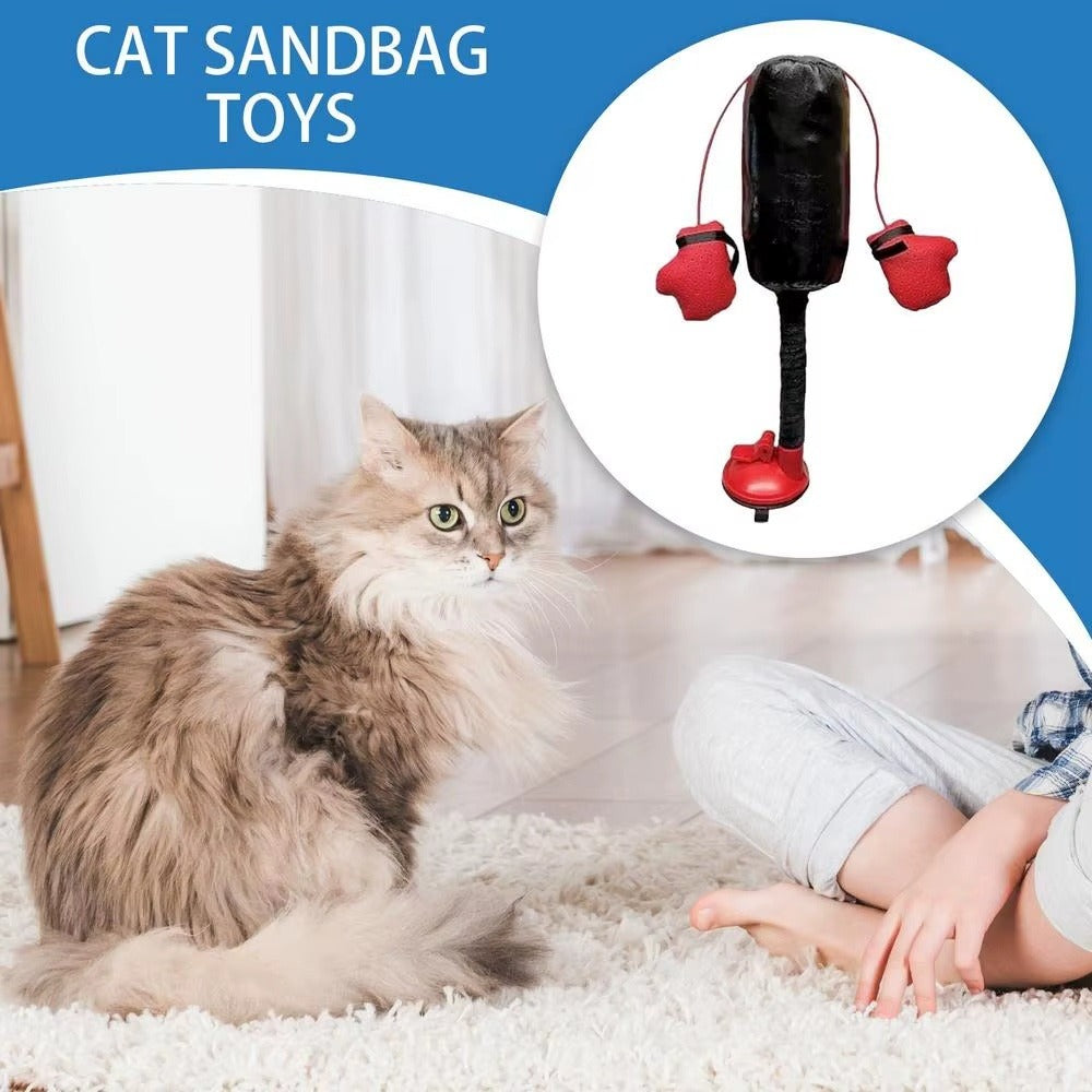 Saco de Boxeo Portátil para Gatos