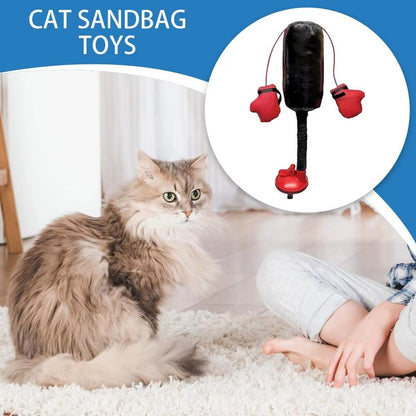 Saco de Boxeo Portátil para Gatos