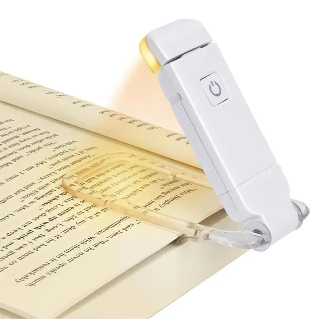 Luz de Lectura LED Recargable por USB con Protección Visual