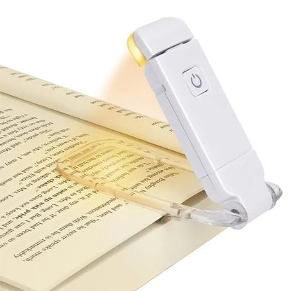 Luz de Lectura LED Recargable por USB con Protección Visual