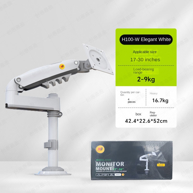 Soporte de Brazo para Monitor NBH100 - Ajustable para Escritorio