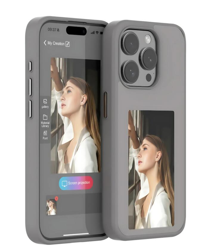 Funda con Pantalla E-Ink para Móvil - Personalizable