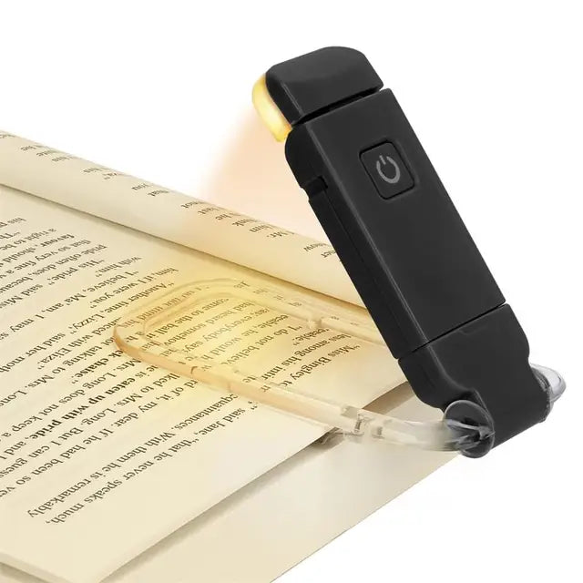Luz de Lectura LED Recargable por USB con Protección Visual