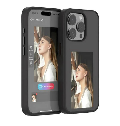 Funda con Pantalla E-Ink para Móvil - Personalizable