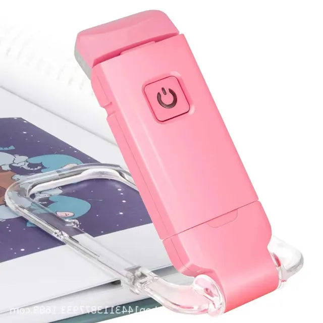 Luz de Lectura LED Recargable por USB con Protección Visual