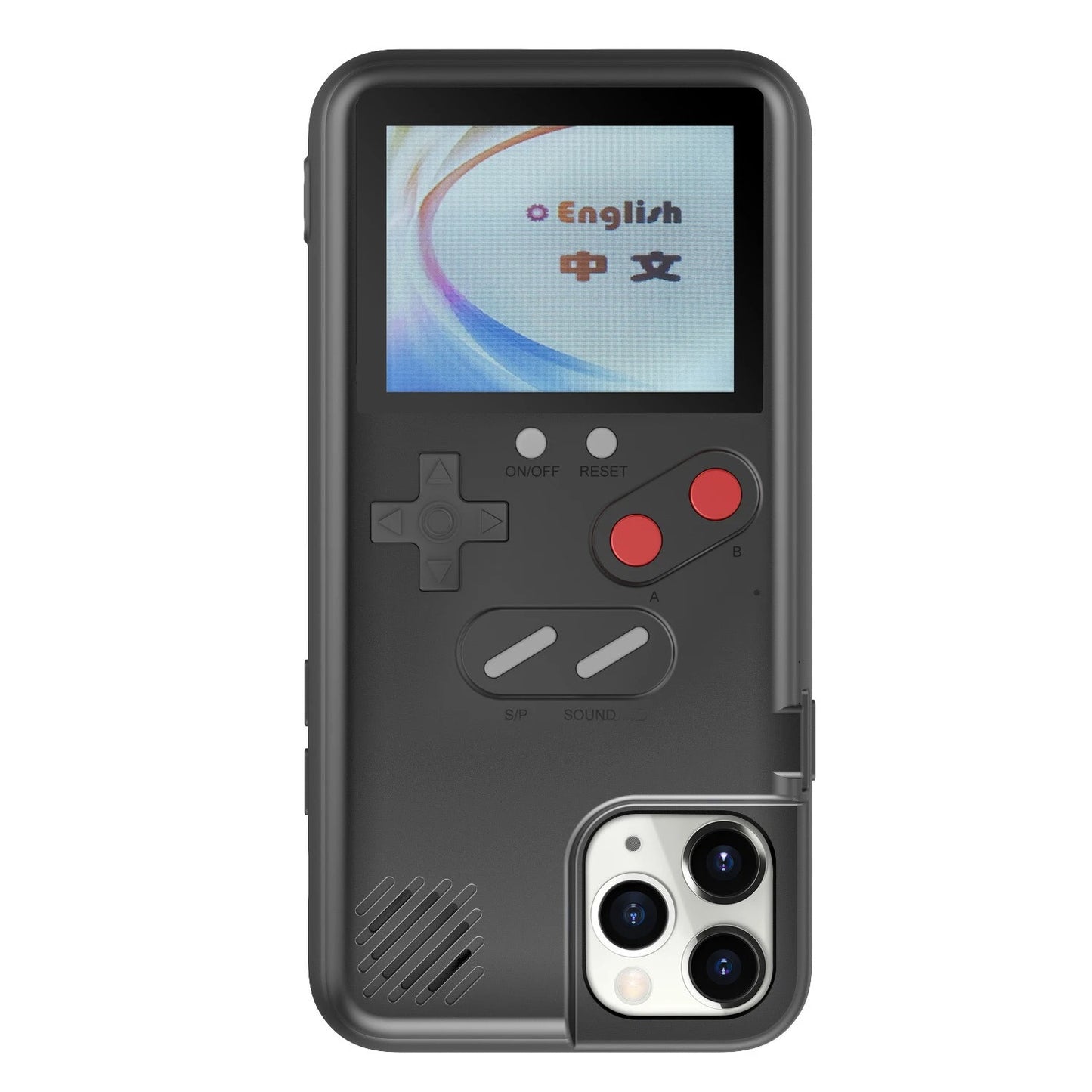 Funda iPhone Retro Estilo Game Boy - Edición Nostalgia