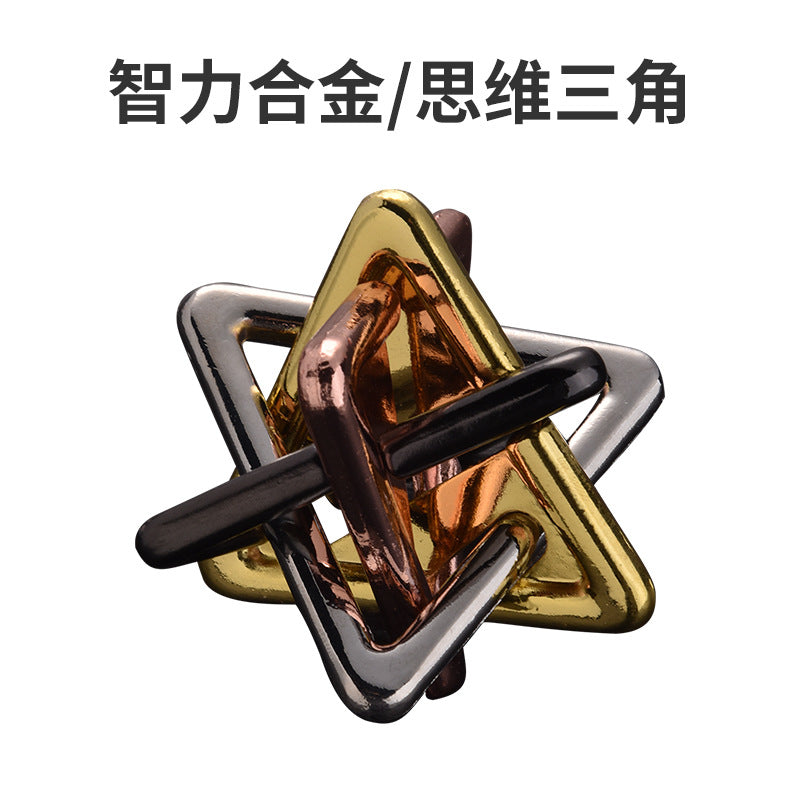 Puzzle Metálico Luban Lock - Juego de Alta Inteligencia