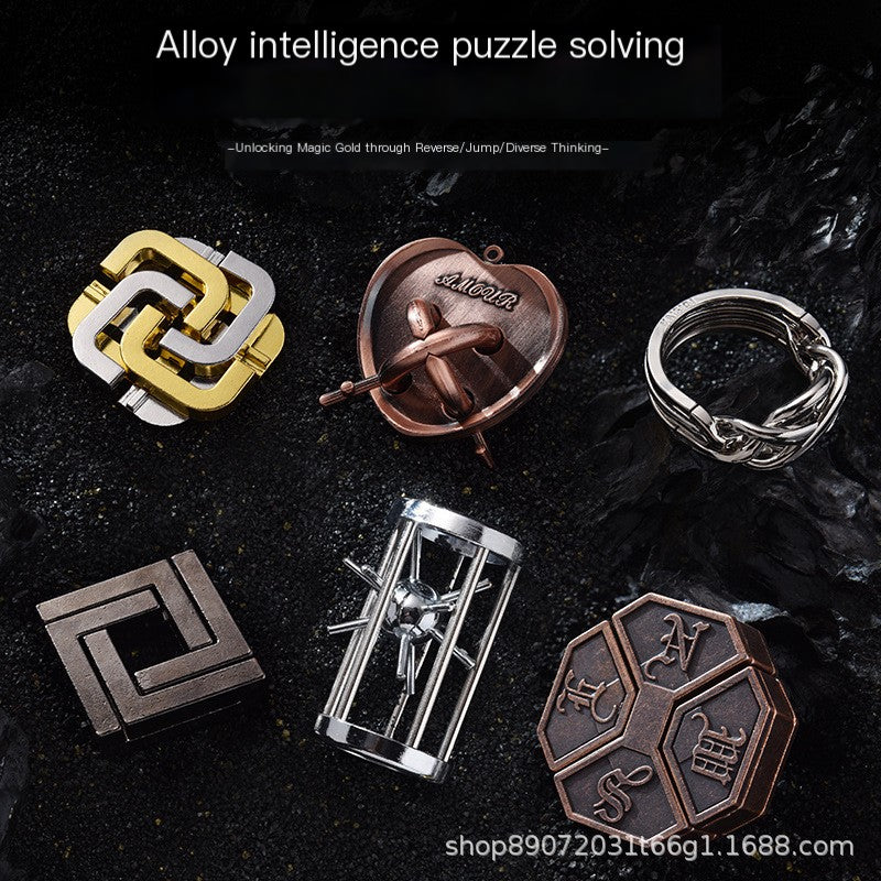 Puzzle Metálico Luban Lock - Juego de Alta Inteligencia