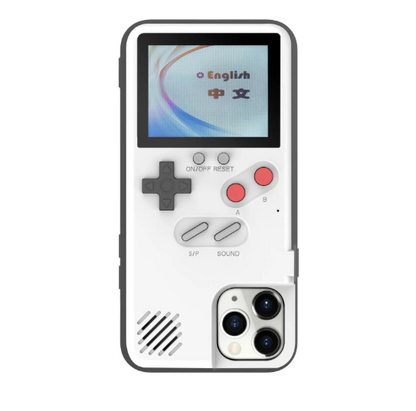Funda iPhone Retro Estilo Game Boy - Edición Nostalgia