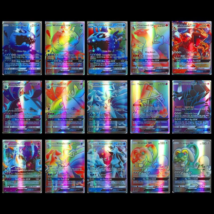 Pack 100/120 Cartas Pokémon GX - Colección Completa