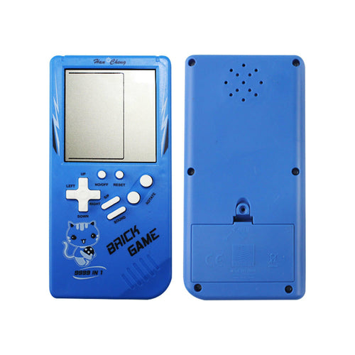 Consola Retro Tetris Portátil Amarilla - Juego Clásico Vintage