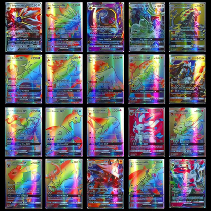 Pack 100/120 Cartas Pokémon GX - Colección Completa