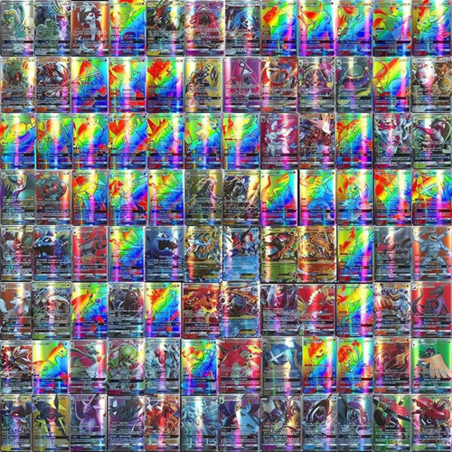 Pack 100/120 Cartas Pokémon GX - Colección Completa