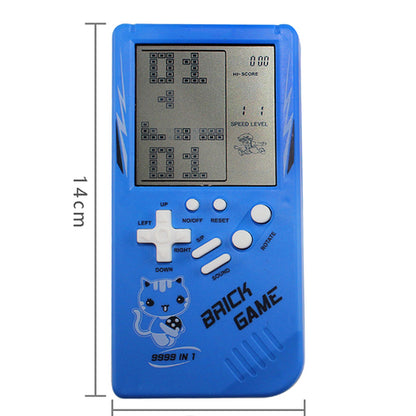Consola Retro Tetris Portátil Amarilla - Juego Clásico Vintage