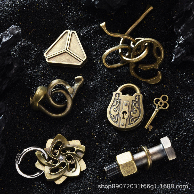 Puzzle Metálico Luban Lock - Juego de Alta Inteligencia