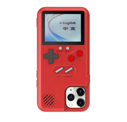 Funda iPhone Retro Estilo Game Boy - Edición Nostalgia