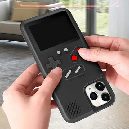 Funda iPhone Retro Estilo Game Boy - Edición Nostalgia