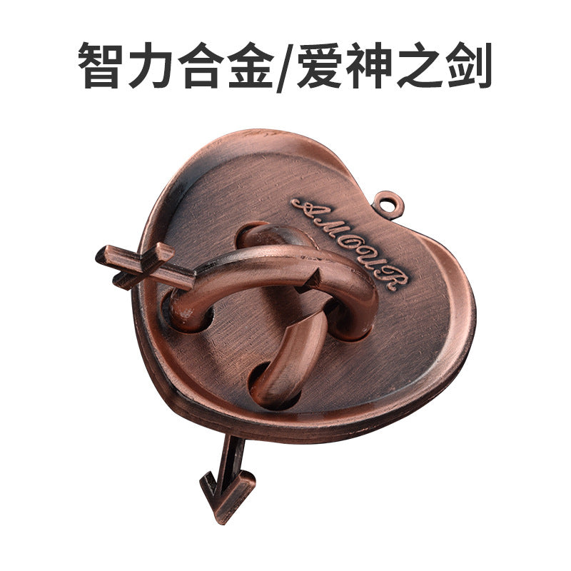 Puzzle Metálico Luban Lock - Juego de Alta Inteligencia