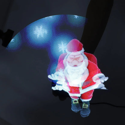 Ventilador Holográfico 3D con 224 Perlas LED