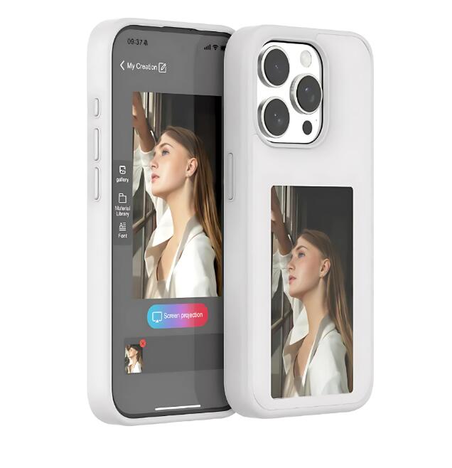 Funda con Pantalla E-Ink para Móvil - Personalizable
