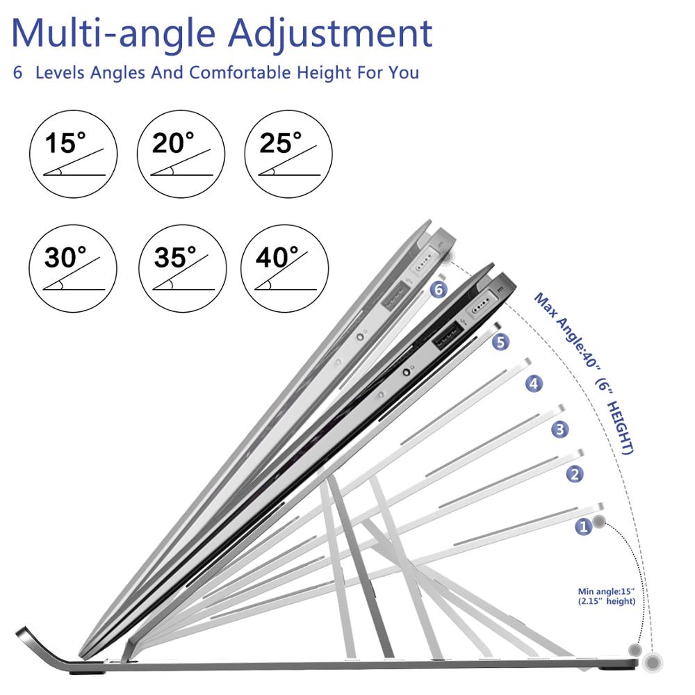 Soporte Plegable Ajustable para Portátil