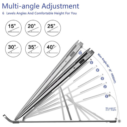 Soporte Plegable Ajustable para Portátil