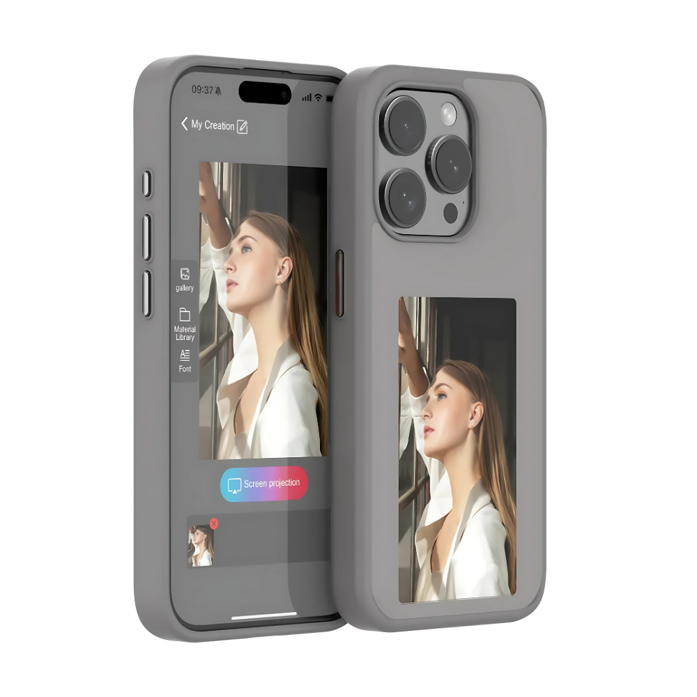 Funda con Pantalla E-Ink para Móvil - Personalizable