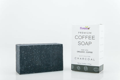 Jabón de Café y Carbón Activado Premium